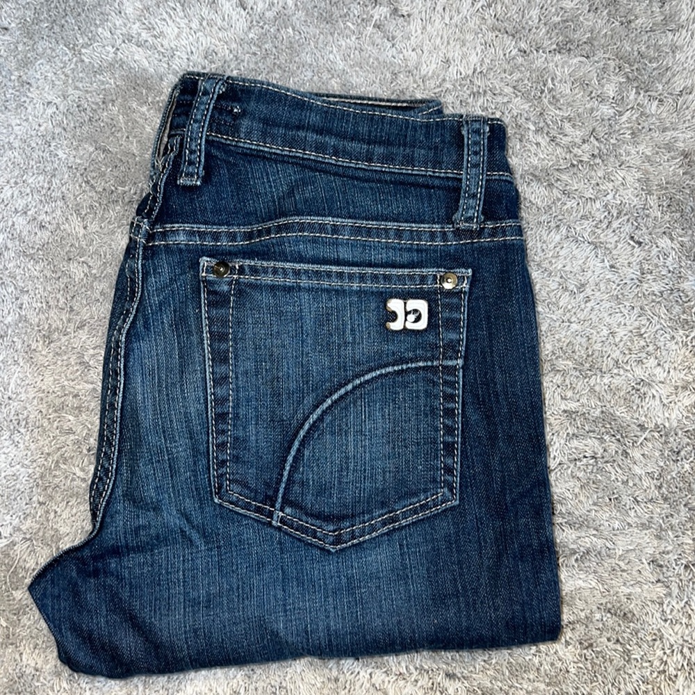 Joe’s jeans, Capri wide leg size 28 dark blue wash